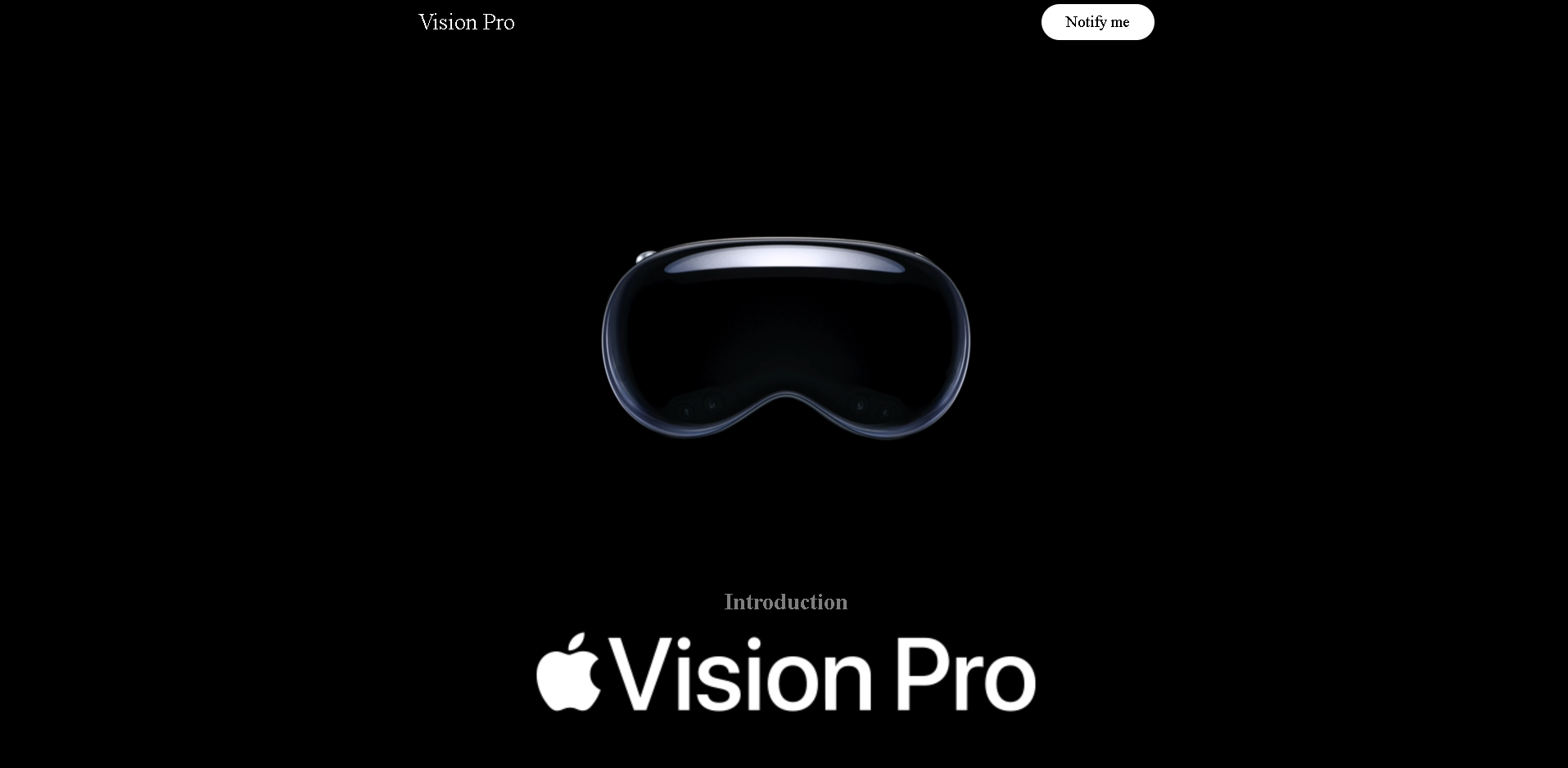Apple Vision Pro Clone